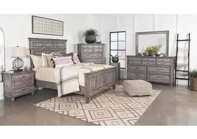Image for Avenue 3-Piece Eastern King Panel Bedroom Set Grey