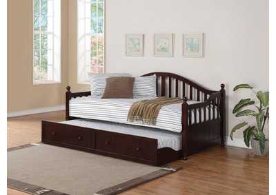 Image for Alabaster Coastal Cappuccino Twin Daybed