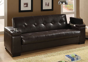 Dark Brown Sofa Bed