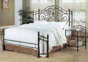 Image for Antique Green Full Size Bed