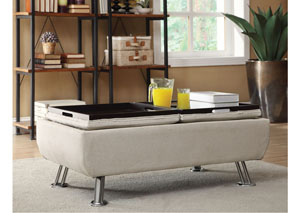 Image for Beige Ottoman