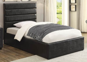 Image for Upholstered Storage Twin Bed