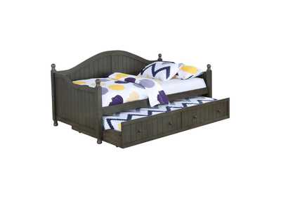 Image for Julie Ann Twin Daybed with Trundle Warm Grey