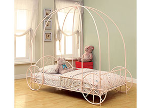 Pink Twin Bed