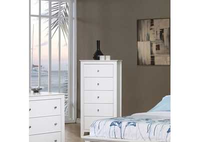 Image for Selena 5-Drawer Chest Buttermilk