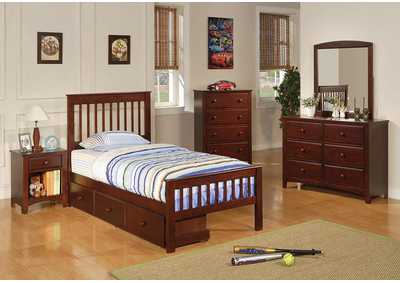 Image for Parker Cappuccino Twin Bed