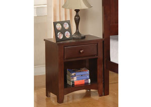 Parker Cappuccino Night Stand