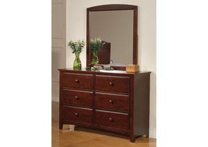 Image for Parker Cappuccino Dresser
