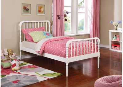 Image for White Twin Bed