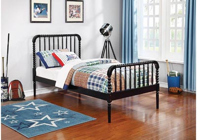 Image for Antique Merlot Twin Bed