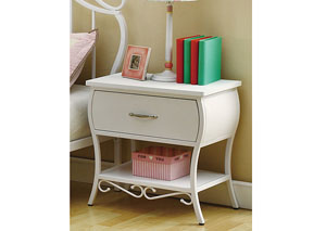 Image for Bella White Night Stand