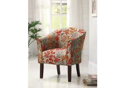 Image for Red Accent Chair