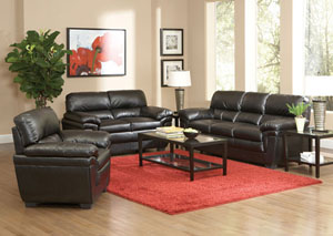 Image for Fenmore Black Sofa & Love Seat