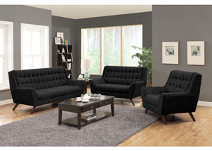 Image for Black Sofa & Loveseat