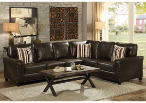 Image for Dark Brown Sectional