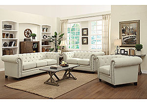 Image for Cream Sofa & Loveseat