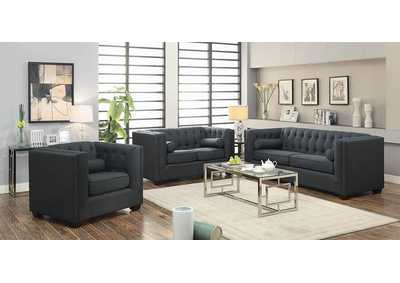 Image for Cairns Brown Loveseat