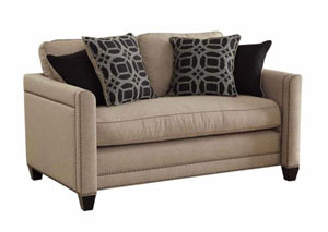 Image for Beige Loveseat