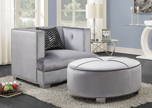 Image for Caldwell Silver Chair