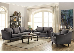 Image for Black Sofa & Loveseat