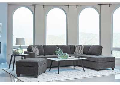 Image for Mccord 2-piece Cushion Back Sectional Dark Grey