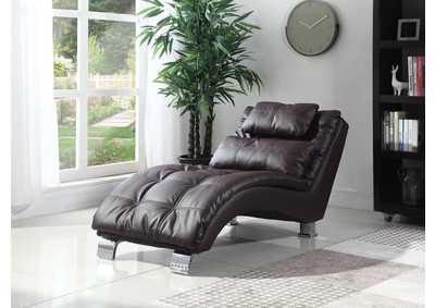 Image for Dark Brown Chaise