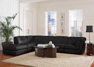 Image for Quinn Black Modular Sectional