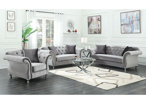 Image for Chromed Loveseat
