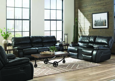 Image for Black Motion Sofa and Loveseat