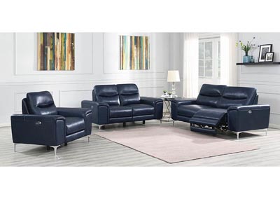 Image for Ink Blue 2 Piece Sofa Set