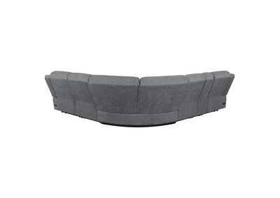 Bahrain 6-piece Upholstered Power Sectional Charcoal,Coaster Furniture