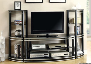TV Stand w/ 2 Media Towers