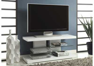 Image for White TV Console