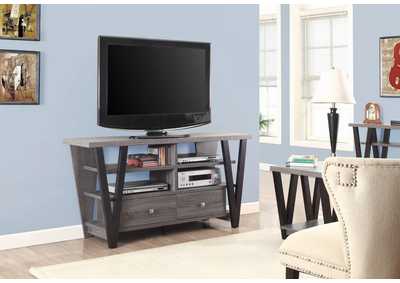 Image for Black/Gray TV Console