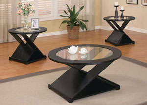 Image for X Style 3pc Table Set