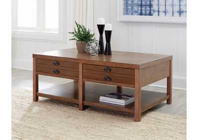 Image for Light Oak Coffee Table