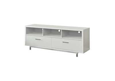 Image for Casey 2-Drawer Rectangular Tv Console White