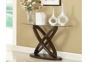 Image for Espresso Sofa Table