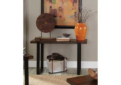 Image for Brown/ Black Sofa Table