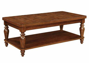 Image for Rustic Brown Coffee Table