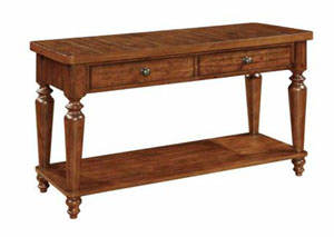 Image for Rustic Brown Sofa Table
