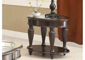 Image for Dark Cherry End Table