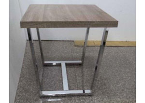 Image for Weathered Taupe End Table