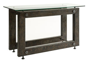 Image for Brown/Black Sofa Table