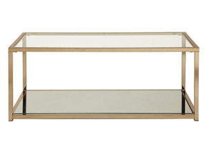 Image for Chocolate Chrome Coffee Table