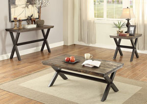 Image for Weathered Grey End Table