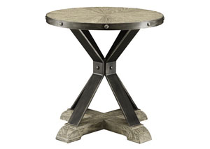 Image for Weathered Grey End Table