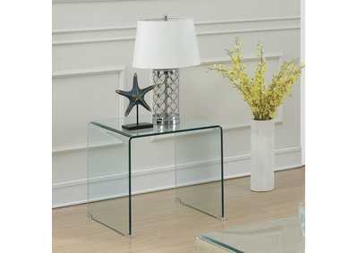 Image for Ripley Square End Table Clear