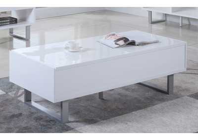 Image for Atchsion 2-drawer Coffee Table High Glossy White