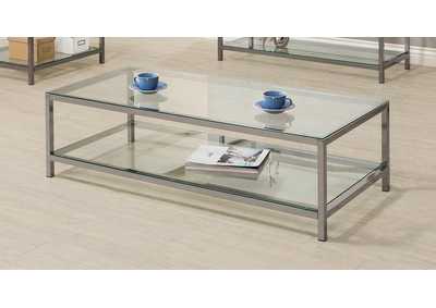 Image for Black Nickel Coffee Table